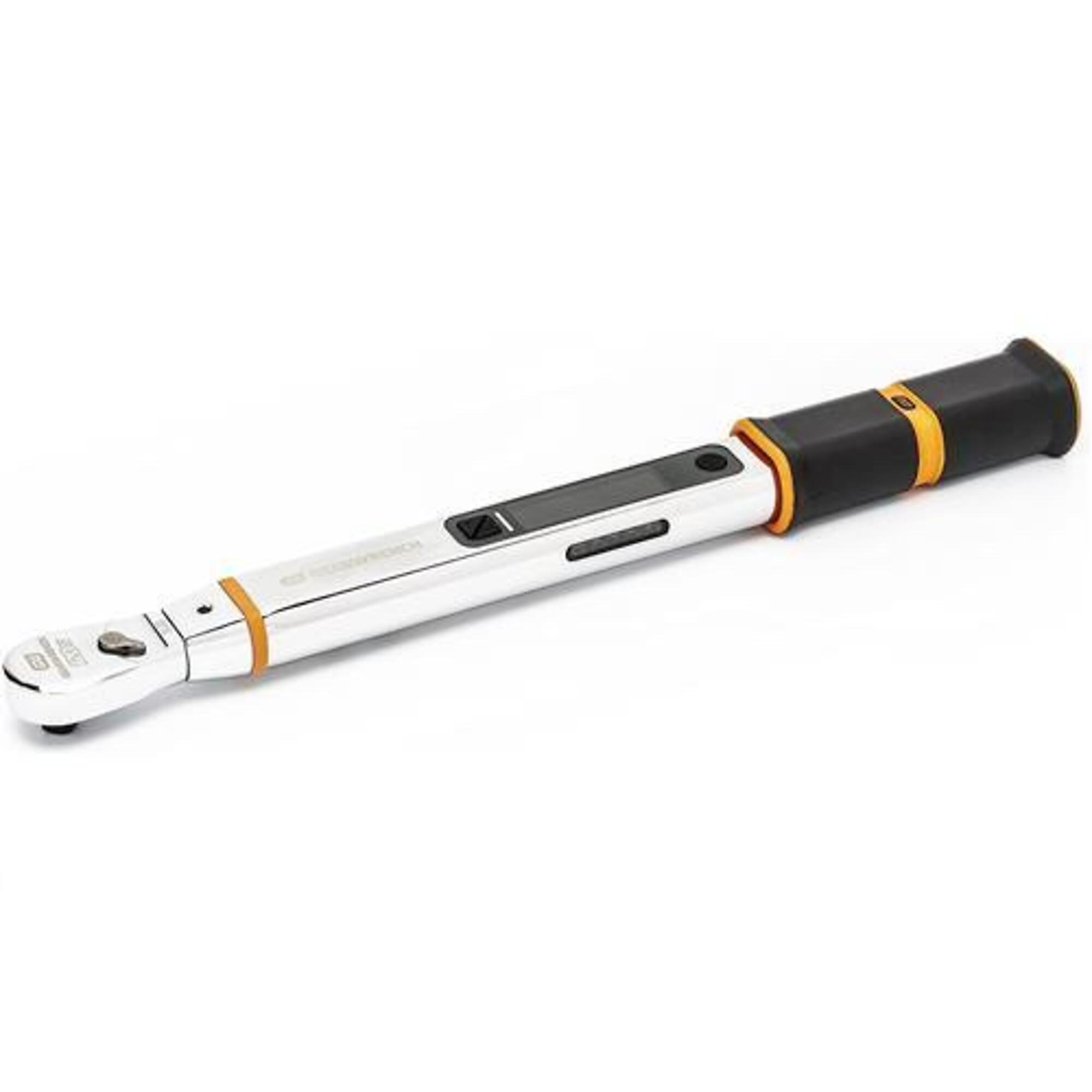 GEARWRENCH 3/8" Drive Electronic Torque Wrench (E-Spec), Digital Torque Measurement Tool with LCD Display, Audible Alert, 5–100 ft-lb Range, Reversible Ratchet for Automotive & Precision Applications, Model #85244-01